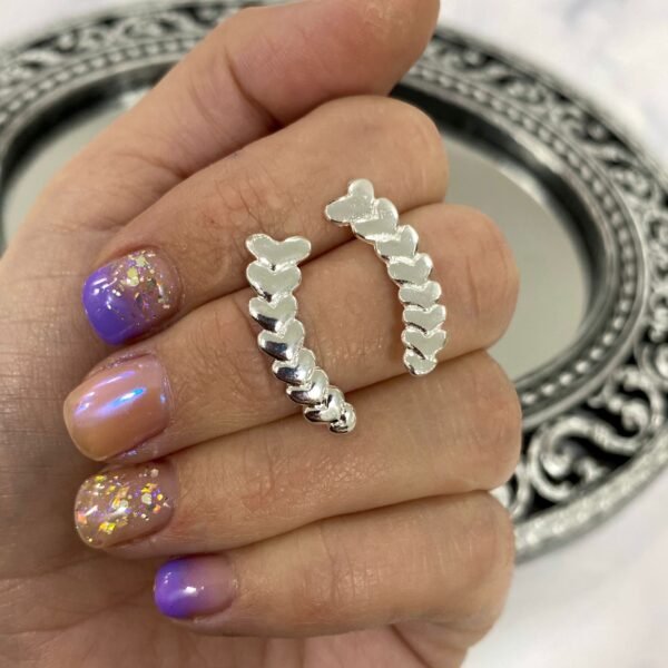 aros trepadores corazones tira F